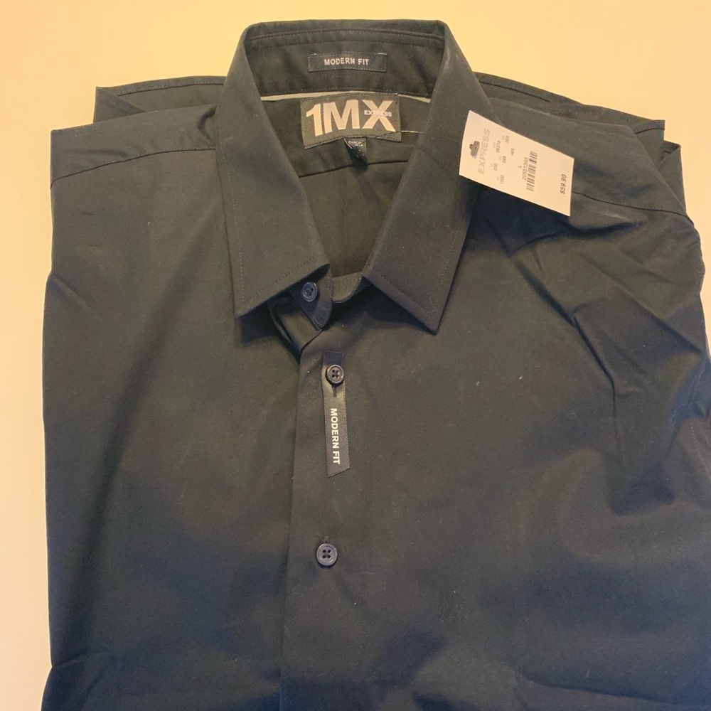 Express Black Dress Shirt
